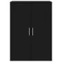 Aparadores 2 unidades madera de ingeniería negro 60x31x84 cm de vidaXL, Aparadores - Ref: Foro24-3276568, Precio: 152,30 €, D...