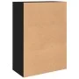 Aparadores 2 unidades madera de ingeniería negro 60x31x84 cm de vidaXL, Aparadores - Ref: Foro24-3276568, Precio: 152,30 €, D...
