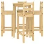Set de bar 5 piezas madera maciza de pino de vidaXL, muebles para cocinas y comedores - Ref: Foro24-3217069, Precio: 271,15 €...