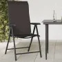 Sillas de jardín plegables 8 uds ratán sintético negro café de vidaXL, Sillas de jardín - Ref: Foro24-3270612, Precio: 504,22...