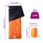 Saco de dormir de camping para adultos 3 estaciones de vidaXL, Sacos de dormir - Ref: Foro24-94464, Precio: 27,24 €, Descuent...