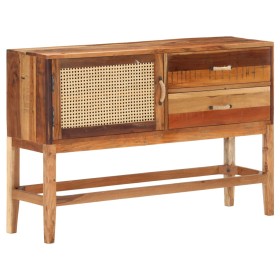 Aparador de madera maciza reciclada 118x30x76 cm de vidaXL, Aparadores - Ref: Foro24-288097, Precio: 250,87 €, Descuento: %