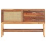 Aparador de madera maciza reciclada 118x30x76 cm de vidaXL, Aparadores - Ref: Foro24-288097, Precio: 250,87 €, Descuento: %