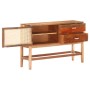 Aparador de madera maciza reciclada 118x30x76 cm de vidaXL, Aparadores - Ref: Foro24-288097, Precio: 250,87 €, Descuento: %