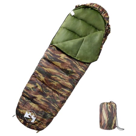 Saco de dormir tipo momia de camping para adultos 3 estaciones de vidaXL, Sacos de dormir - Ref: Foro24-94521, Precio: 31,58 ...