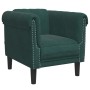 Juego de sofás 3 piezas terciopelo verde oscuro de vidaXL, Sofás - Ref: Foro24-3209211, Precio: 746,38 €, Descuento: %