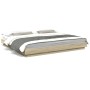 Estructura de cama con luces LED madera roble Sonoma 200x200 cm de vidaXL, Camas y somieres - Ref: Foro24-3281072, Precio: 20...