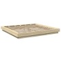 Estructura cama con luces LED madera roble Sonoma 180x200 cm de vidaXL, Camas y somieres - Ref: Foro24-3281079, Precio: 193,8...