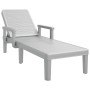 Tumbona ajustable en 4 alturas polipropileno 155,5x57x28 cm de vidaXL, Tumbonas - Ref: Foro24-4008103, Precio: 108,89 €, Desc...