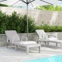Tumbona ajustable en 4 alturas polipropileno 155,5x57x28 cm de vidaXL, Tumbonas - Ref: Foro24-4008103, Precio: 108,89 €, Desc...