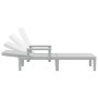 Tumbona ajustable en 4 alturas polipropileno 155,5x57x28 cm de vidaXL, Tumbonas - Ref: Foro24-4008103, Precio: 108,89 €, Desc...