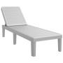 Tumbona ajustable en 4 alturas polipropileno 155,5x57x28 cm de vidaXL, Tumbonas - Ref: Foro24-4008101, Precio: 101,68 €, Desc...