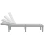 Tumbona ajustable en 4 alturas polipropileno 155,5x57x28 cm de vidaXL, Tumbonas - Ref: Foro24-4008101, Precio: 101,68 €, Desc...