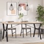Patas de mesa de comedor estructura Y acero 160x80x73 cm de vidaXL, Patas para mesas - Ref: Foro24-357936, Precio: 96,73 €, D...