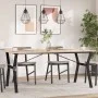 Patas de mesa de comedor estructura Y acero 160x80x73 cm de vidaXL, Patas para mesas - Ref: Foro24-357936, Precio: 95,08 €, D...