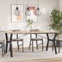 Patas de mesa de comedor estructura Y acero 160x80x73 cm de vidaXL, Patas para mesas - Ref: Foro24-357936, Precio: 96,73 €, D...