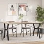 Patas de mesa de comedor estructura Y acero 160x80x73 cm de vidaXL, Patas para mesas - Ref: Foro24-357936, Precio: 95,08 €, D...