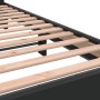 Estructura de cama madera de ingeniería y metal negro 140x190cm de vidaXL, Camas y somieres - Ref: Foro24-3280167, Precio: 14...