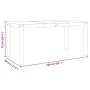 Mesa de comedor Panama madera maciza de pino gris 160x80x75 cm de vidaXL, Mesas de cocina y de comedor - Ref: Foro24-4005706,...