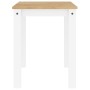 Mesa de comedor Panama madera maciza pino blanco 117x60x75 cm de vidaXL, Mesas de cocina y de comedor - Ref: Foro24-4005704, ...