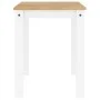 Mesa de comedor Panama madera maciza pino blanco 117x60x75 cm de vidaXL, Mesas de cocina y de comedor - Ref: Foro24-4005704, ...