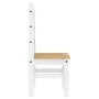 Sillas de comedor Corona 2 uds madera pino blanco 42x47x107 cm de vidaXL, Sillas de comedor - Ref: Foro24-4005725, Precio: 15...