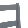 Sillas de comedor 2 uds madera maciza de pino gris 40x46x99 cm de vidaXL, Sillas de comedor - Ref: Foro24-4005727, Precio: 10...