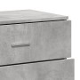 Aparadores 3 uds madera contrachapada gris hormigón de vidaXL, Aparadores - Ref: Foro24-3276612, Precio: 275,75 €, Descuento: %