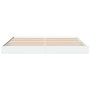 Estructura de cama madera de ingeniería blanca 180x200 cm de vidaXL, Camas y somieres - Ref: Foro24-842000, Precio: 110,21 €,...