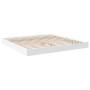 Estructura de cama madera de ingeniería blanca 180x200 cm de vidaXL, Camas y somieres - Ref: Foro24-842000, Precio: 110,21 €,...