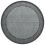 Alfombra de exterior ARAKIL gris Ø120 cm PP de vidaXL, Protectores para exterior - Ref: Foro24-368458, Precio: 18,74 €, Descu...