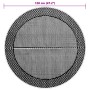 Alfombra de exterior ARAKIL gris Ø120 cm PP de vidaXL, Protectores para exterior - Ref: Foro24-368458, Precio: 18,74 €, Descu...