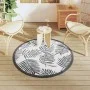 Alfombra de exterior ARAKIL blanco y negro Ø120 cm PP de vidaXL, Protectores para exterior - Ref: Foro24-368470, Precio: 24,5...