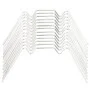 Clips para invernadero 50 unidades tipo de W acero galvanizado de vidaXL, Accesorios de jardinería - Ref: Foro24-4009384, Pre...