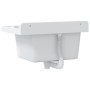 Fregadero lavabo de pared resina blanco 50x35x24 cm de vidaXL, Fregaderos - Ref: Foro24-4002794, Precio: 61,49 €, Descuento: %