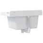 Fregadero lavabo de pared resina blanco 50x35x24 cm de vidaXL, Fregaderos - Ref: Foro24-4002794, Precio: 65,97 €, Descuento: %