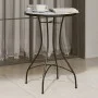 Mesa de bistró de mosaico cerámica azul y blanco Ø50x70 cm de vidaXL, Mesas de jardín - Ref: Foro24-4003399, Precio: 81,72 €,...