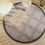 Alfombra de exterior ARAKIL marrón Ø160 cm PP de vidaXL, Protectores para exterior - Ref: Foro24-368479, Precio: 24,12 €, Des...