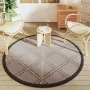 Alfombra de exterior ARAKIL marrón Ø160 cm PP de vidaXL, Protectores para exterior - Ref: Foro24-368479, Precio: 24,12 €, Des...