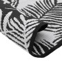 Alfombra de exterior ARAKIL blanco y negro Ø200 cm PP de vidaXL, Protectores para exterior - Ref: Foro24-368472, Precio: 43,4...