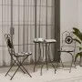 Mesa de bistró de mosaico cerámica negro y blanco Ø50x70 cm de vidaXL, Mesas de jardín - Ref: Foro24-4003400, Precio: 81,72 €...