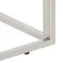 Mesa de centro acero inoxidable madera maciza traviesa plateado de vidaXL, Mesas de centro - Ref: Foro24-350021, Precio: 98,5...