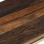 Mesa consola acero inoxidable madera maciza traviesa dorado de vidaXL, Mesas auxiliares - Ref: Foro24-350014, Precio: 110,68 ...