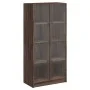 Aparador alto con puertas madera roble marrón 68x37x142 cm de vidaXL, Aparadores - Ref: Foro24-3295863, Precio: 125,03 €, Des...