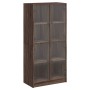 Aparador alto con puertas madera roble marrón 68x37x142 cm de vidaXL, Aparadores - Ref: Foro24-3295863, Precio: 126,20 €, Des...