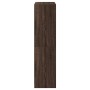 Aparador alto con puertas madera roble marrón 68x37x142 cm de vidaXL, Aparadores - Ref: Foro24-3295863, Precio: 126,20 €, Des...