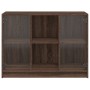 Aparador madera de ingeniería marrón roble 102x37x75,5 cm de vidaXL, Aparadores - Ref: Foro24-3295877, Precio: 104,17 €, Desc...