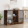 Aparador madera de ingeniería roble ahumado 102x37x75,5 cm de vidaXL, Aparadores - Ref: Foro24-3295875, Precio: 97,26 €, Desc...