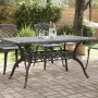 Mesa de jardín aluminio fundido negro 150x90x72 cm de vidaXL, Mesas de jardín - Ref: Foro24-4002804, Precio: 500,69 €, Descue...