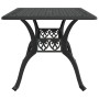 Mesa de jardín aluminio fundido negro 150x90x72 cm de vidaXL, Mesas de jardín - Ref: Foro24-4002804, Precio: 500,69 €, Descue...
